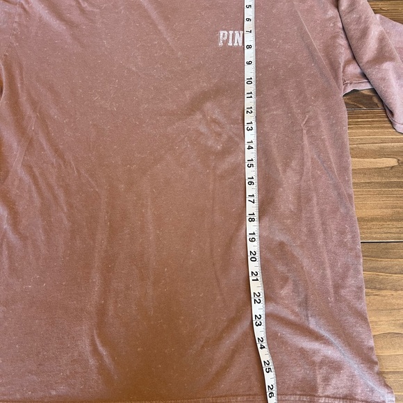 Love Pink Long Sleeve Lounge Shirt Size Large - Picture 5 of 5